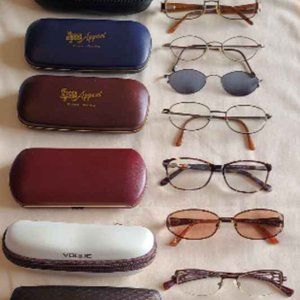 Six pairs of bifocal glasses